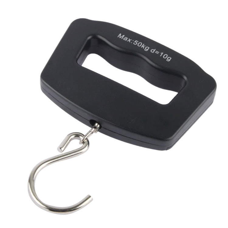 Bilancia elettronica con gancio per bagagli da viaggio LCD da 50 kg x 10 g, 50kgx10g