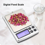 Bilancia tascabile digitale (500 g / 0,1 g), 500g/0.1g