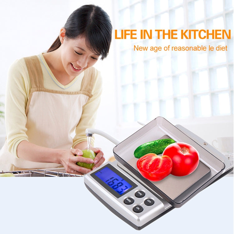 Bilancia tascabile digitale (500 g / 0,1 g), 500g/0.1g