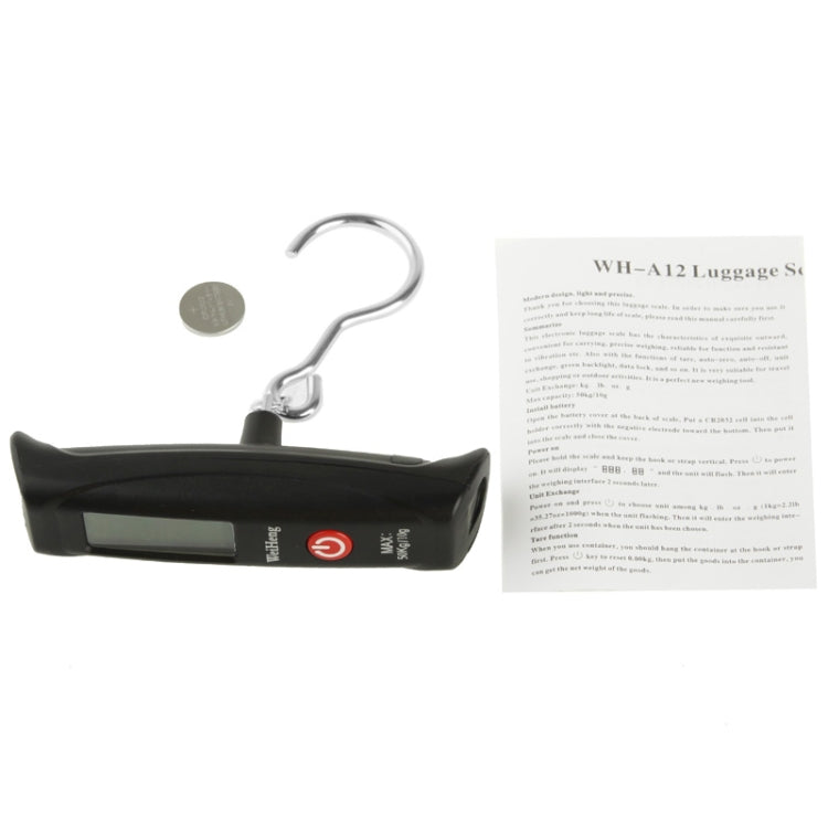 Bilancia elettronica portatile A12 per bagagli, A12