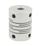 Accoppiatore flessibile per motore passo-passo CNC (6x6,35 mm), 6x6.35mm