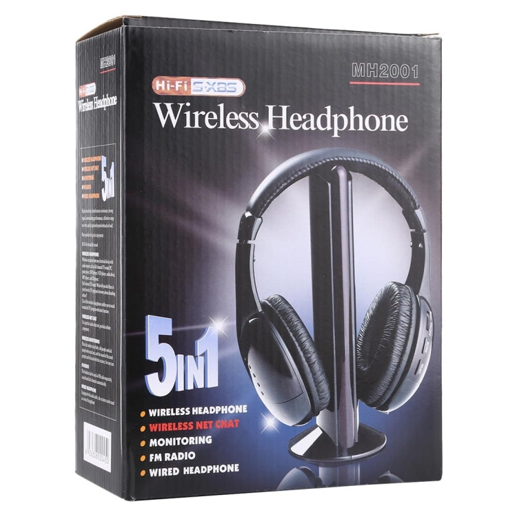Ricevitore Hi-Fi 5 in 1 con cuffie wireless