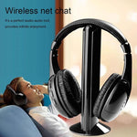 Ricevitore Hi-Fi 5 in 1 con cuffie wireless