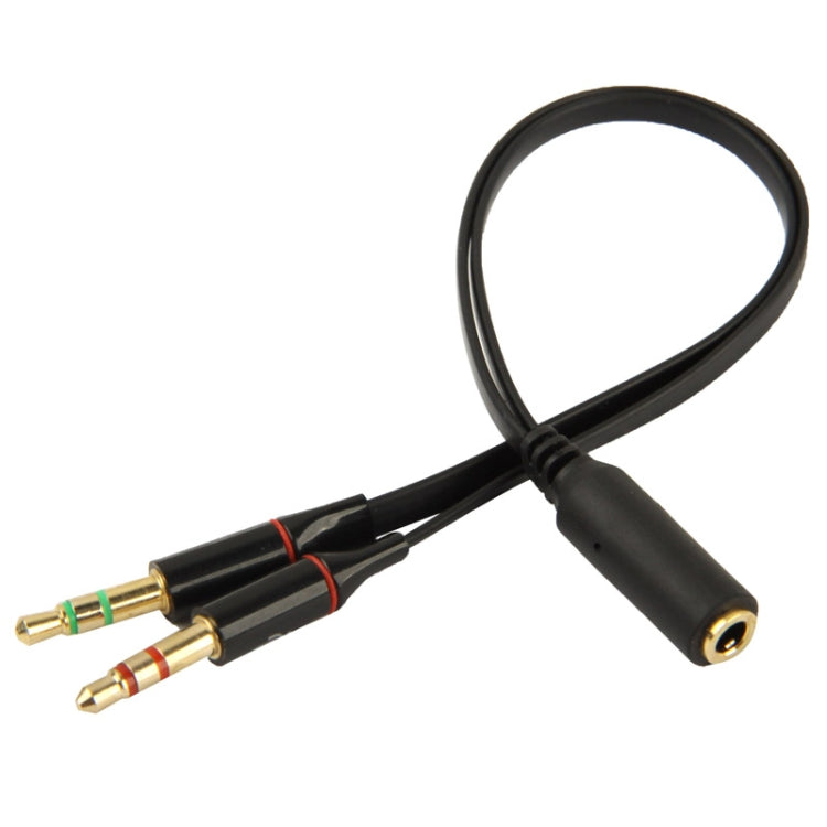 Adattatore cavo audio jack maschio da 3,5 mm a femmina da 3,5 mm, lunghezza totale: 13 cm, Black, 3.5mm Male to Female (Purple)
