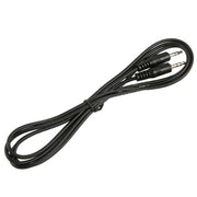 Cavo Aux, cavo audio stereo mini plug maschio da 3,5 mm, lunghezza: 1 m, Length: 1m (Black)