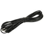 Cavo Aux, cavo audio stereo mini plug maschio da 3,5 mm, lunghezza: 5 m, Length: 5m (Black)