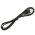 Cavo Aux, cavo audio stereo mini plug maschio da 3,5 mm, lunghezza: 1,5 m, Length: 1.5m (Black)