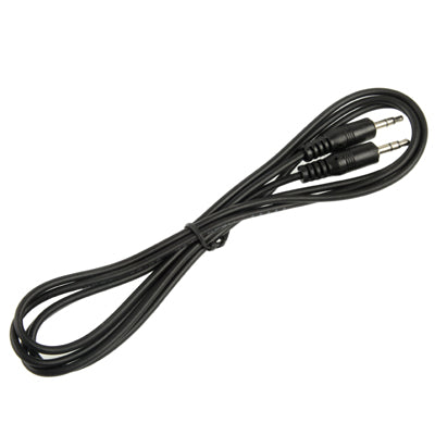 Cavo Aux, cavo audio stereo mini plug maschio da 3,5 mm, lunghezza: 1,5 m, Length: 1.5m (Black)