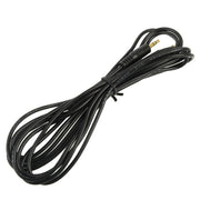 Cavo Aux, cavo audio stereo mini plug maschio da 3,5 mm, lunghezza: 3 m (connettore nero + placcato oro), Length: 3m Black, (Gold Plated)