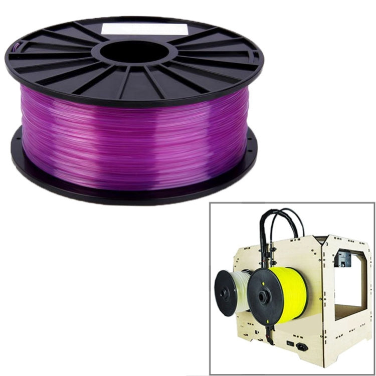 Filamento PLA trasparente 1,75 mm per stampante 3D