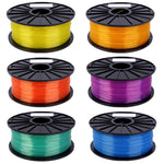 Filamento PLA trasparente 1,75 mm per stampante 3D