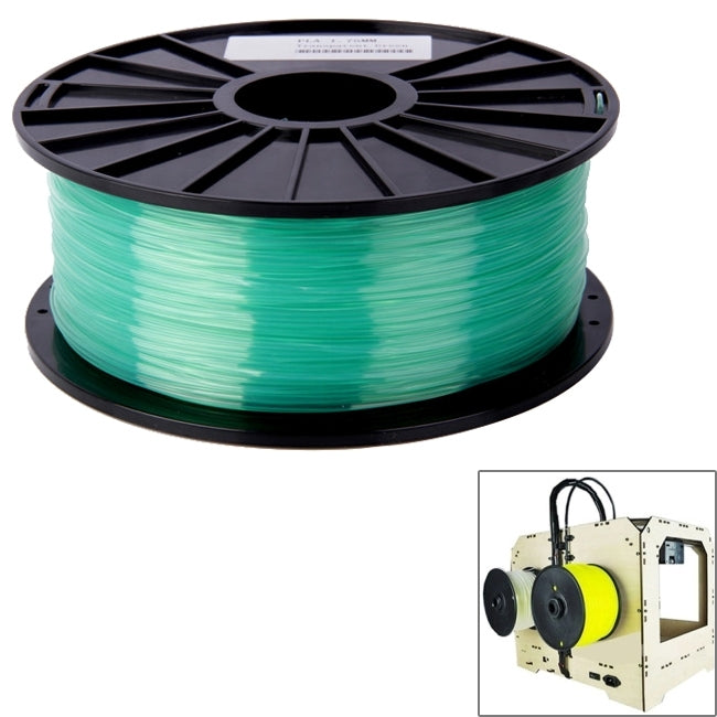 Filamento PLA trasparente per stampante 3D 3,0 mm 115 m