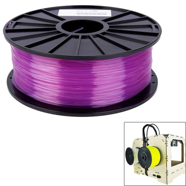 Filamento PLA trasparente per stampante 3D 3,0 mm 115 m