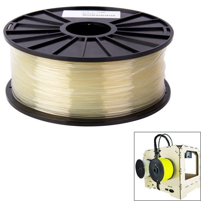 Filamento PLA trasparente per stampante 3D 3,0 mm 115 m