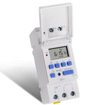Temporizzatore elettronico programmabile settimanale 16 ON/OFF