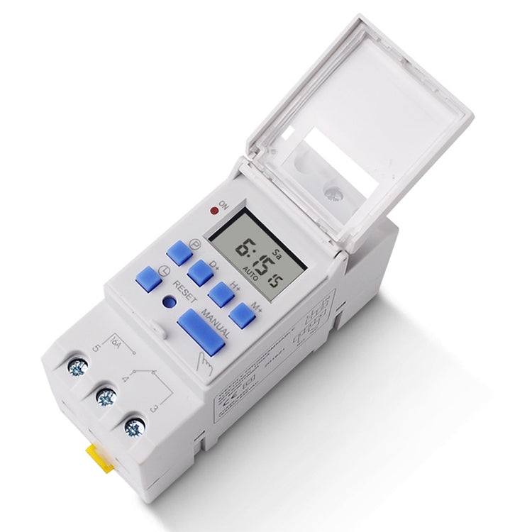 Temporizzatore elettronico programmabile settimanale 16 ON/OFF