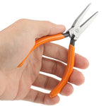 WL-18 Mini strumento manuale per pinze a becchi piatti da gioielliere con impugnature morbide