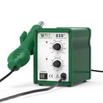 BEST BST-858+ AC 220V 50Hz 650W Pistola ad aria calda senza piombo a temperatura regolabile con vento elicoidale, BST-858+ EU Plug, BST-858+ US Plug