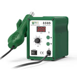 BEST BST-858D+ AC 220V 50Hz 650W Display LED Pistola ad aria calda senza piombo a temperatura regolabile con vento elicoidale, BST-858D+  EU Plug, BST-858D+ US Plug