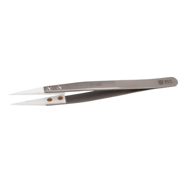 Pinzette con punta in ceramica e acciaio inox resistenti alte tem