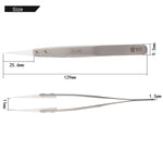 MIGLIORI pinzette con punta in ceramica resistente alle alte temperature in acciaio inossidabile BST-72-MZ 302, BST-72-MZ