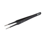 BEST BST-203ESD 202 Pinzette con punta antistatica in acciaio inossidabile, BST-203ESD