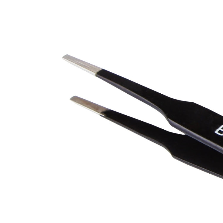 BEST BST-203ESD 202 Pinzette con punta antistatica in acciaio inossidabile, BST-203ESD