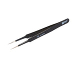 BEST BST-204ESD 202 Pinzette con punta antistatica in acciaio inossidabile, BST-204ESD
