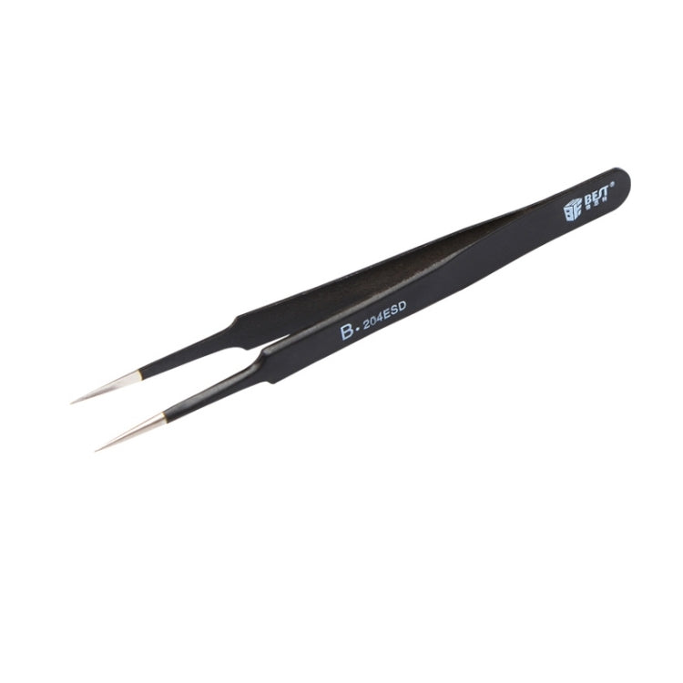 BEST BST-204ESD 202 Pinzette con punta antistatica in acciaio inossidabile, BST-204ESD