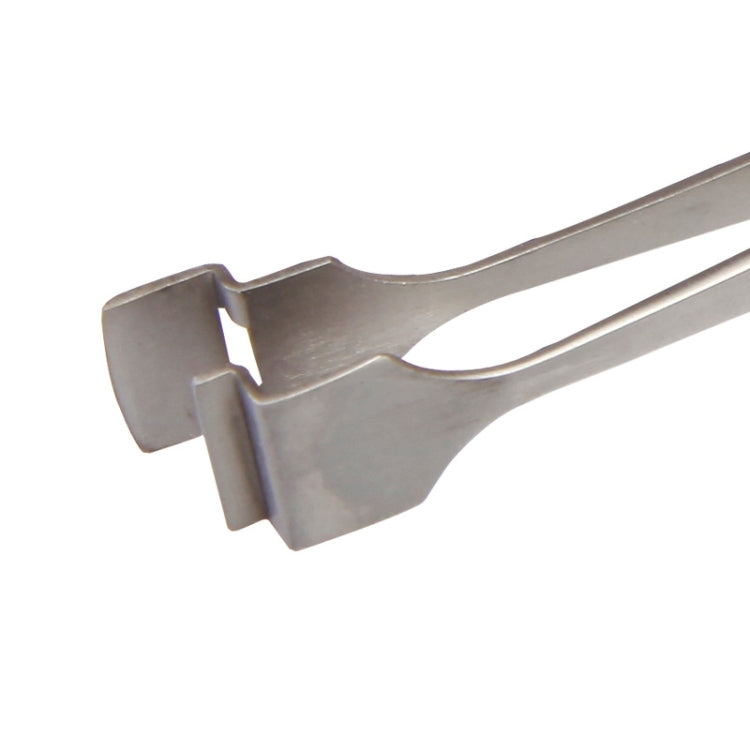 Pinzetta in acciaio inox per wafer di silicio 20cm