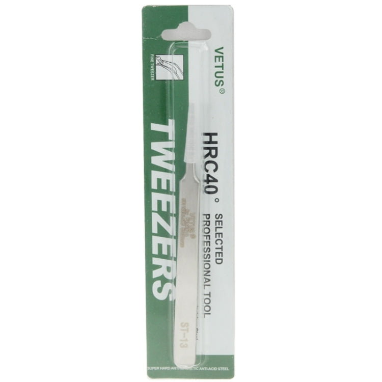 VETUS ST-13 Stainless Steel Tweezers, ST-13