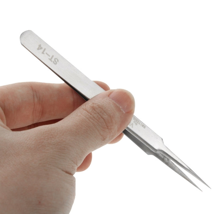 VETUS ST-14 Stainless Steel Tweezers, ST-14