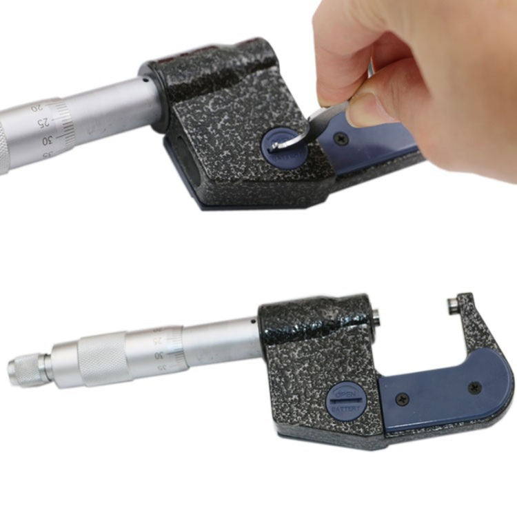 Micrometro digitale elettronico da 25 mm (1 pollice) (risoluzione 0,001 mm), 0-25 mm