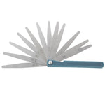 Strumento di misura per spessimetro di riempimento metrico con 17 lame di spessore da 0,02 a 1 mm, 0.02 to 1mm Measure Tool