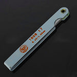 Strumento di misura per spessimetro di riempimento metrico con 17 lame di spessore da 0,02 a 1 mm, 0.02 to 1mm Measure Tool
