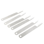 6 x Apriscatole per chiavi multiuso Apriscatole ad anello Strumenti Apriserratura, Lock Openers