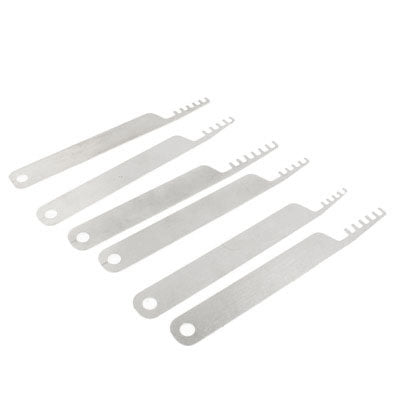 6 x Apriscatole per chiavi multiuso Apriscatole ad anello Strumenti Apriserratura, Lock Openers