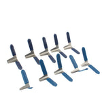 10 x grimaldelli per sblocco con clip per aeroplano, strumenti per grimaldello per tipi di serrature, Picklock Tools