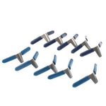 10 x grimaldelli per sblocco con clip per aeroplano, strumenti per grimaldello per tipi di serrature, Picklock Tools