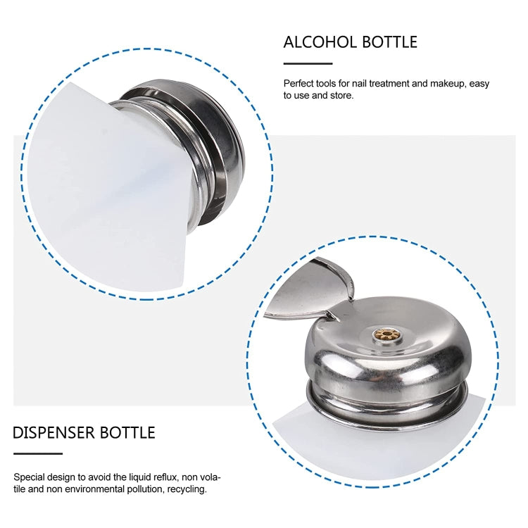 Bottiglia contenitore per alcol e liquidi a pressione da 100 ml, 100ml