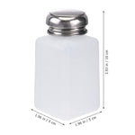 Bottiglia contenitore per alcol e liquidi a pressione da 200 ml, 200ml