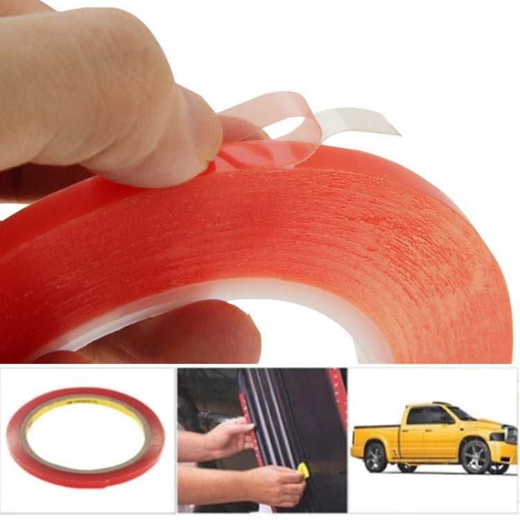 6mm Double Sided Adhesive Tape for iPhone/Samsung/HTC Cell Phone Touch Panel Repair, Length: 25m, 6mm Width