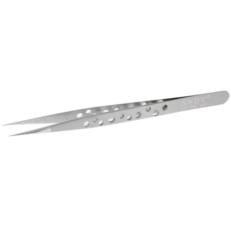 High hardness anti-magnetic and anti-acid steel straight tweezers, Straight Head