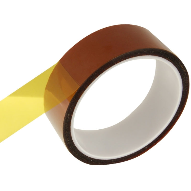 3cm Heat Dedicated Polyimide Tape High Temperature Resistant for SMT PCB BGA Soldering, Length: 33m, 30mm