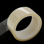 Nastro in poliimmide dedicato al calore trasparente resistente alle alte temperature da 45 mm con adesivo siliconico, lunghezza: 33 m, 45mm