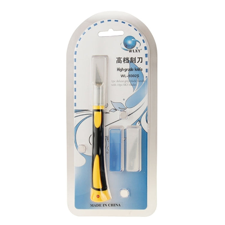 Coltello da intaglio WLXY con lama sostituibile, lunghezza: 170 mm (WL-9302S), WL-9302S