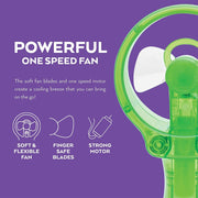 YC-8333 Ventola per spruzzo d'acqua portatile (consegna casuale di colori), YC-8333 Green, YC-8333 Purple