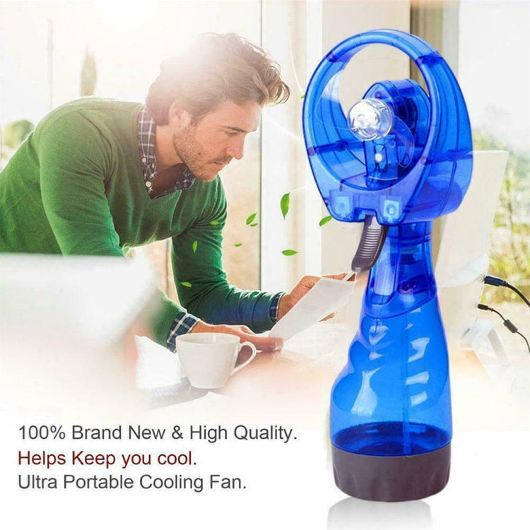 Ventola portatile con spray d'acqua rinfrescante 29cm