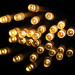 Per feste di Natale, flash a 2 modalità con 20 LED, alimentato a batteria, 2m Warm White, 2m  White Light
