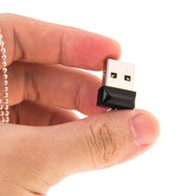 Mini chiavetta USB da 8 GB con catena per PC e laptop, 8GB